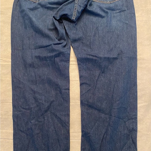 Bonobos Jeans Mens 35x30 Straight Denim Blue Dark Wash Casual Cotton Blend Pants - Picture 6 of 8